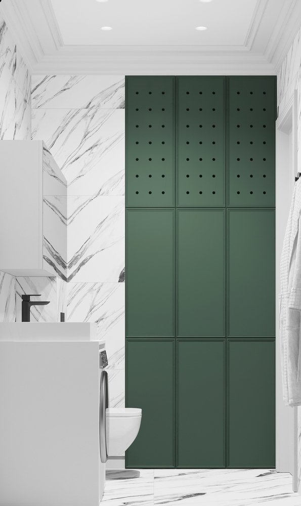 Фотография: Ванная в стиле Современный, Квартира, Проект недели, Санкт-Петербург, 2 комнаты, 40-60 метров, Bobo.space – фото на INMYROOM