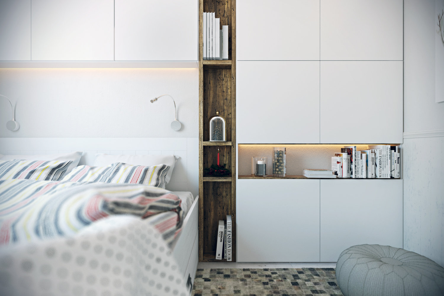 Фото из портфолио Модная маленькая квартира – фотографии дизайна интерьеров на INMYROOM Фото из портфолио Модная маленькая квартира – фотографии дизайна интерьеров на INMYROOM