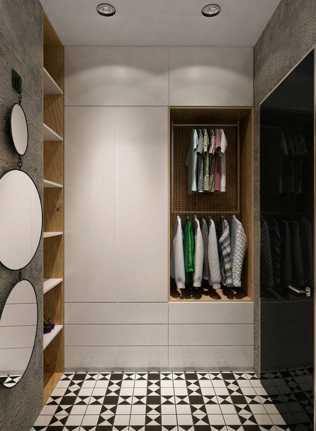 Фото из портфолио Лофт для молодой пары. – фотографии дизайна интерьеров на INMYROOM