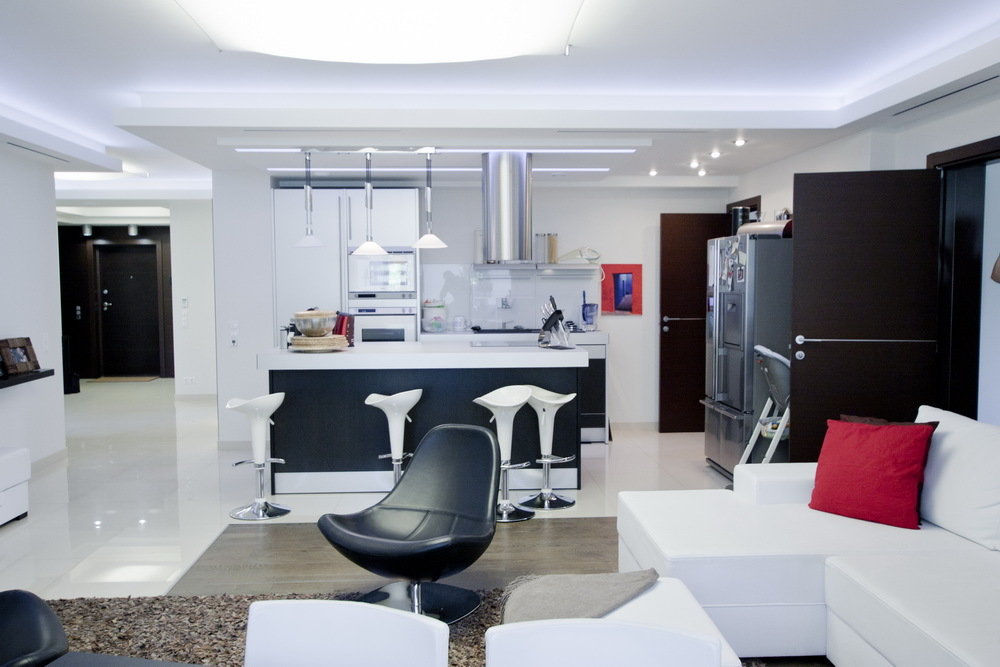 Фото из портфолио Квартира в стиле минимализм, хай-тек. – фотографии дизайна интерьеров на INMYROOM Фото из портфолио Квартира в стиле минимализм, хай-тек. – фотографии дизайна интерьеров на INMYROOM