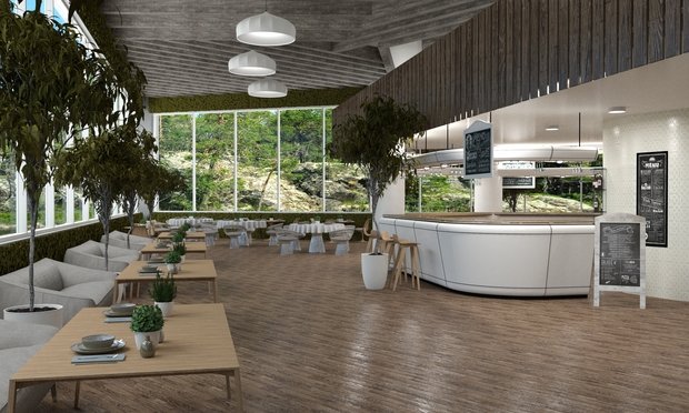 Фото из портфолио проект ресторана wellnes sky в Белграде – фотографии дизайна интерьеров на INMYROOM