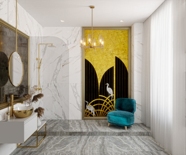 Фото из портфолио Дизайн-проект квартиры в Клубном доме Тихвин – фотографии дизайна интерьеров на INMYROOM