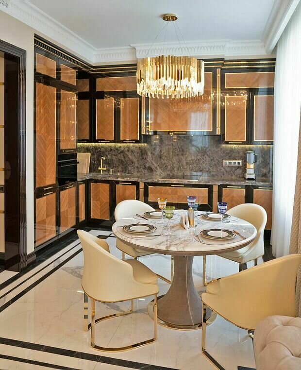 Фото из портфолио РЕМОНТ КВАРТИРЫ 133 КВ. М В СТИЛЕ АР-ДЕКО В ЖК ДОЛИНА СЕТУНЬ – фотографии дизайна интерьеров на INMYROOM