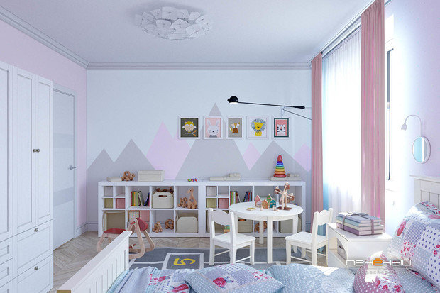 Фото из портфолио Из двушки в трёшку – фотографии дизайна интерьеров на INMYROOM