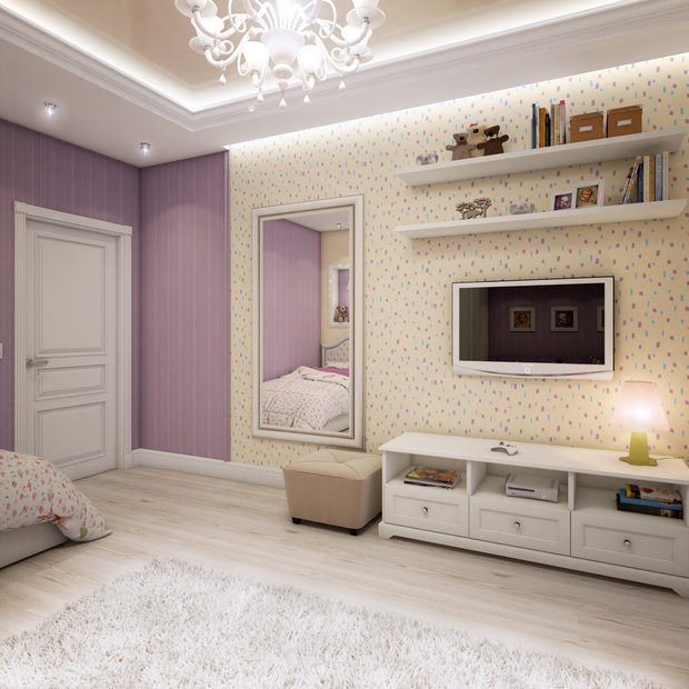 Фото из портфолио Проект квартиры в классическом стиле – фотографии дизайна интерьеров на INMYROOM