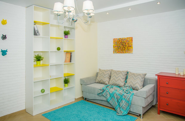 Фото из портфолио Реализация. Квартира 45 кв.м. на Романова – фотографии дизайна интерьеров на INMYROOM