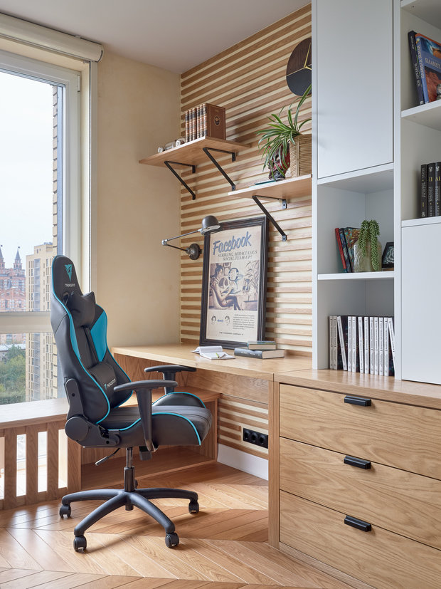 Фотография: Детская в стиле Современный, Квартира, Проект недели, Москва, 4 и больше, Более 90 метров, Евгения Ивлиева – фото на INMYROOM