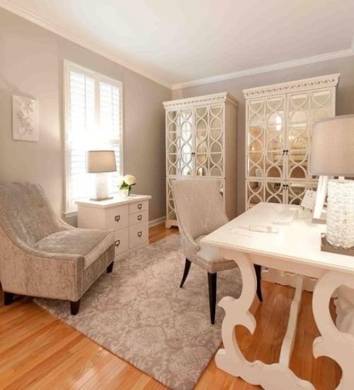 Фотография: Офис в стиле Прованс и Кантри, Кабинет, Интерьер комнат – фото на INMYROOM