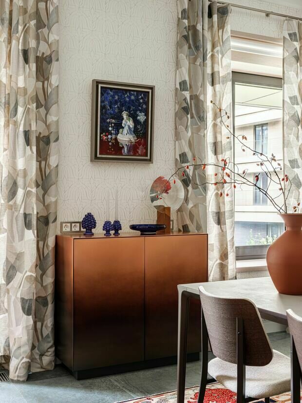 Фотография: Кухня и столовая в стиле Современный, Эклектика, Квартира, Проект дня, 4 и больше, Более 90 метров, Екатерина Митрошина, Анна Оробинская, Наталья Боник – фото на INMYROOM