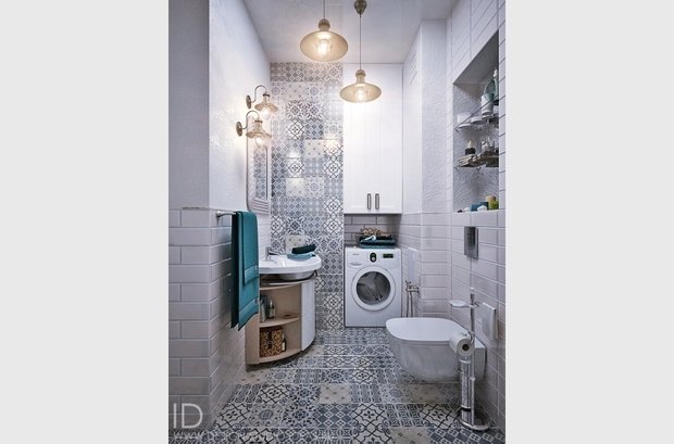 Фото из портфолио МОРСКАЯ РОМАНТИКА В ЛАСПИ, 52 М² – фотографии дизайна интерьеров на INMYROOM