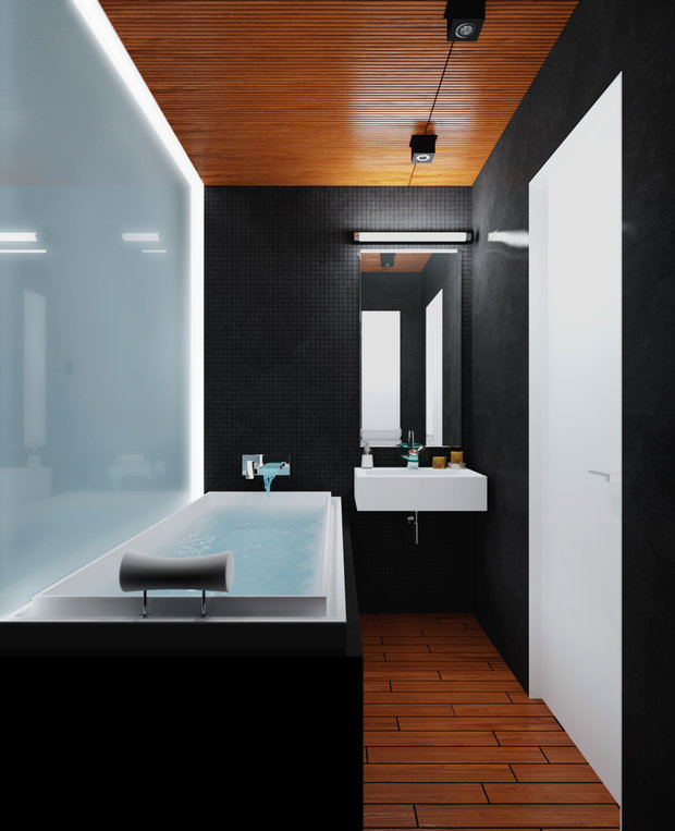 Фото из портфолио Квартира для байкера – фотографии дизайна интерьеров на INMYROOM