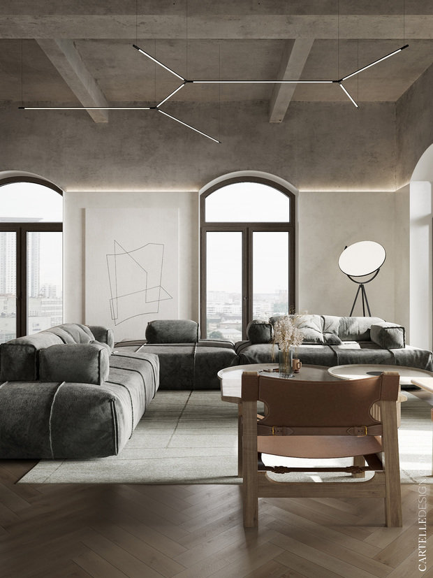 Фото из портфолио Beton M8 – фотографии дизайна интерьеров на INMYROOM