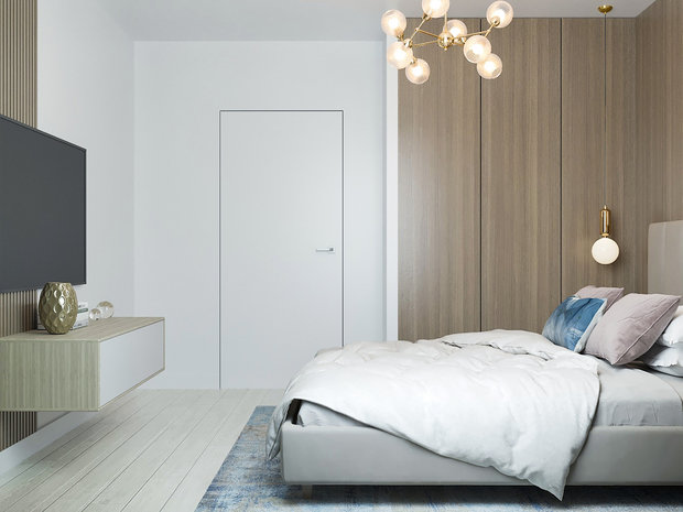 Фото из портфолио Квартира с синими акцентами – фотографии дизайна интерьеров на INMYROOM