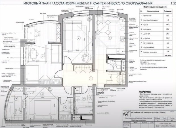 Фотография: Планировки в стиле , Современный, Квартира, Проект недели, Москва, 3 комнаты, Более 90 метров, Татьяна Романова – фото на INMYROOM