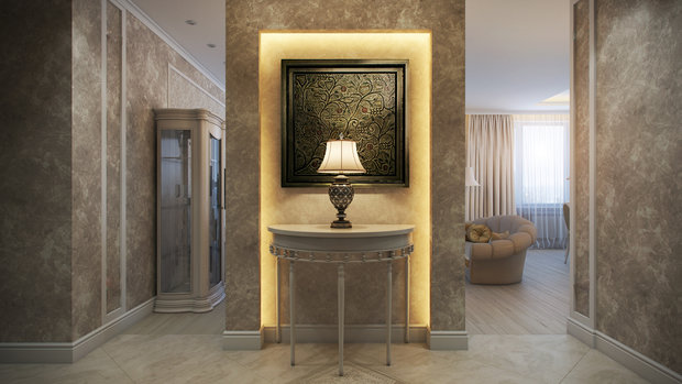 Фото из портфолио Четырехкомнатная квартира – фотографии дизайна интерьеров на INMYROOM