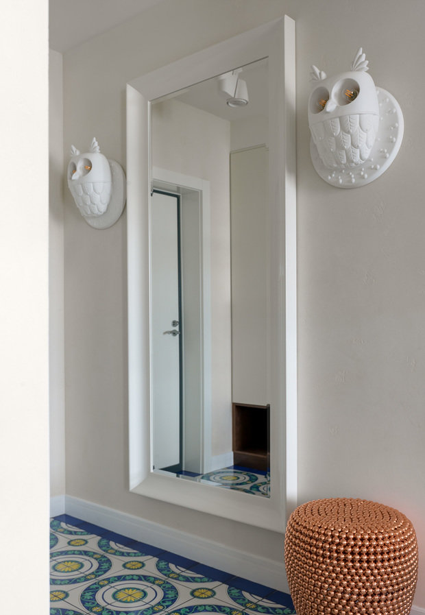 Фотография: Прихожая в стиле Восточный, Эклектика, Квартира, Проект дня, Москва, Монолитный дом, Дарья Василькова, 2 комнаты, 60-90 метров, Art Group – фото на INMYROOM
