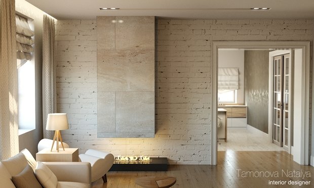 Фото из портфолио Гостиная в современном стиле – фотографии дизайна интерьеров на INMYROOM