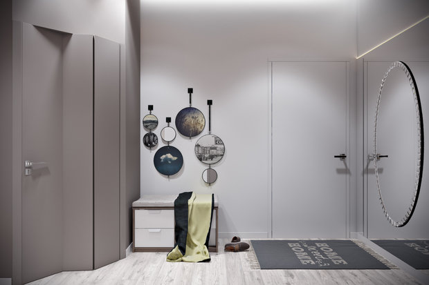 Фото из портфолио Монохромная элегия – фотографии дизайна интерьеров на INMYROOM