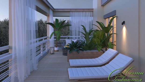 Фото из портфолио Терраса в Сочи – фотографии дизайна интерьеров на INMYROOM