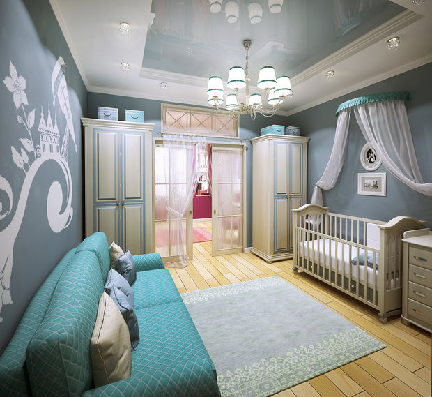 Фото из портфолио Классическая смесь – фотографии дизайна интерьеров на INMYROOM