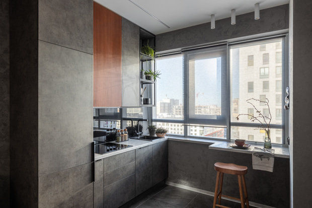 Фото из портфолио Квартира для криминалиста 39 кв.м – фотографии дизайна интерьеров на INMYROOM