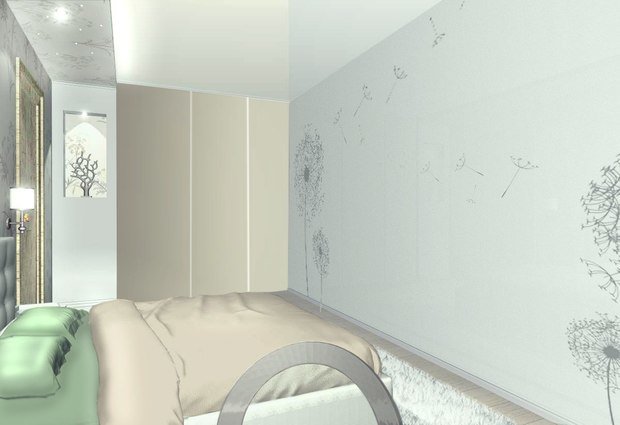 Фото из портфолио Спальня(Ярославль) – фотографии дизайна интерьеров на InMyRoom.ru