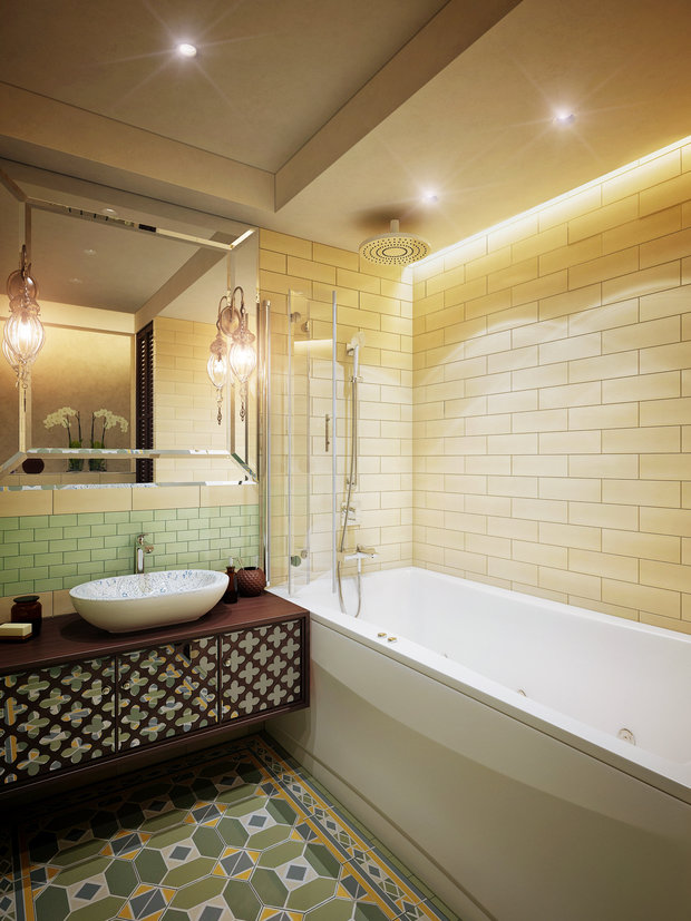 Фото из портфолио квартира 100 кв. метров – фотографии дизайна интерьеров на INMYROOM