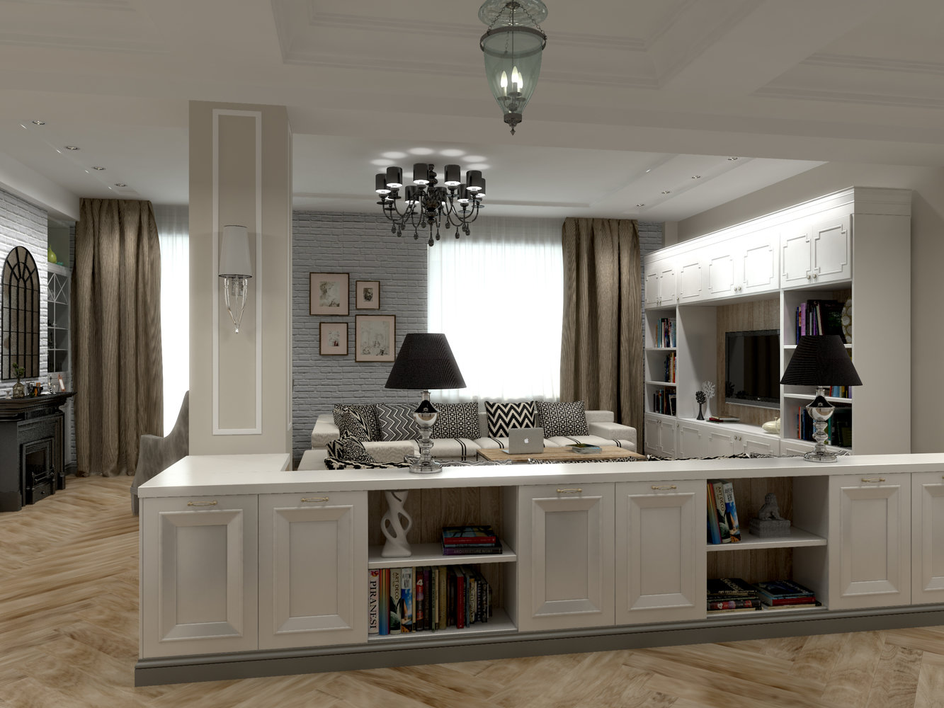 Фотография: Гостиная в стиле Прованс и Кантри, Классический, Современный, Квартира, Проект недели, Москва, Сталинка, Марина Бочарова, 4 и больше, Более 90 метров – фото на INMYROOM Фотография: Гостиная в стиле Прованс и Кантри, Классический, Современный, Квартира, Проект недели, Москва, Сталинка, Марина Бочарова, 4 и больше, Более 90 метров – фото на INMYROOM