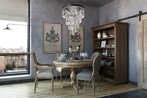 Фото из портфолио TriBeCa Лофт-Апартаменты в Москве – фотографии дизайна интерьеров на INMYROOM