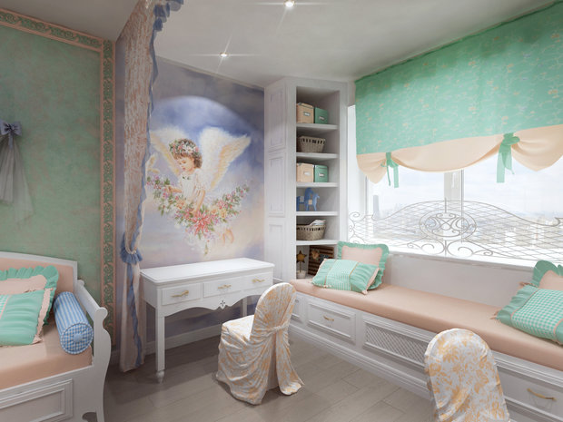 Фото из портфолио Ангельская симфония – фотографии дизайна интерьеров на INMYROOM