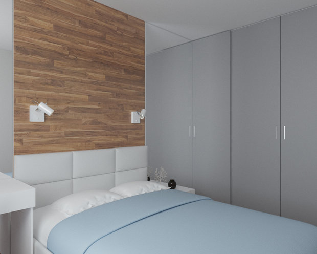 Фотография: Спальня в стиле Минимализм – фото на INMYROOM