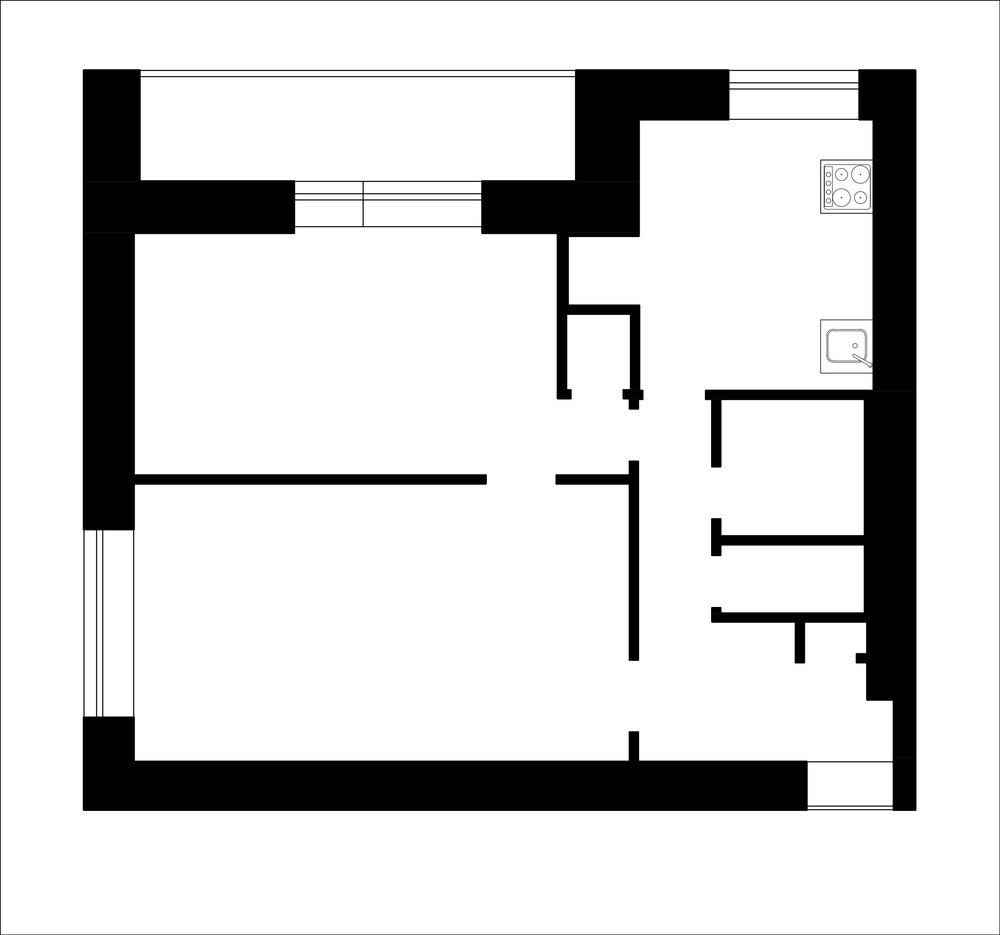 Обмерный план