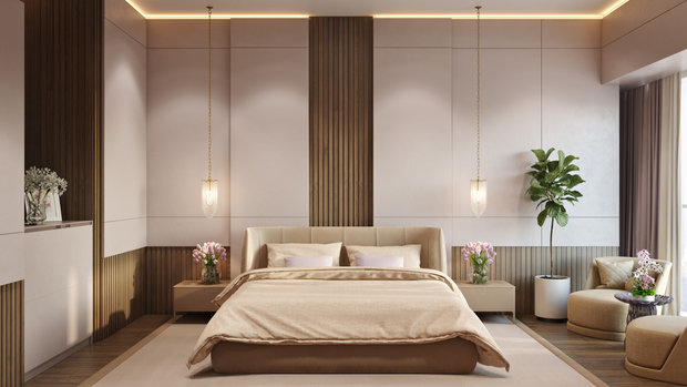 Фото из портфолио Апартаменты в Москва-Сити – фотографии дизайна интерьеров на INMYROOM