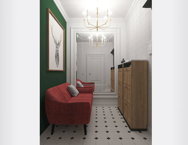 Фото из портфолио Дизайн квартиры Москва – фотографии дизайна интерьеров на INMYROOM