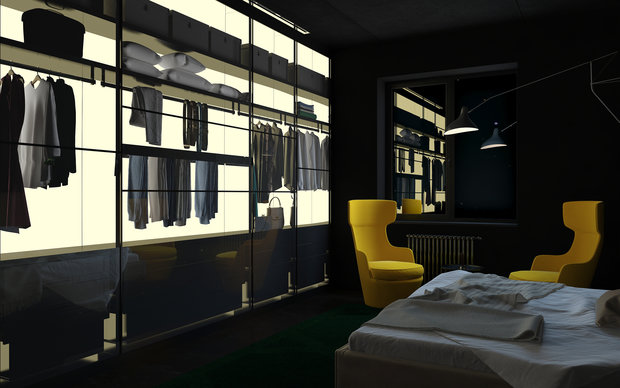 Фото из портфолио Дизайн пентхауса в стиле лофт "Смоленская 14" – фотографии дизайна интерьеров на INMYROOM