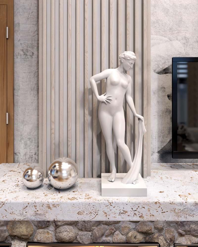 Фото из портфолио Дизайн проект гостиной совмещённой с кухней – фотографии дизайна интерьеров на INMYROOM Фото из портфолио Дизайн проект гостиной совмещённой с кухней – фотографии дизайна интерьеров на INMYROOM