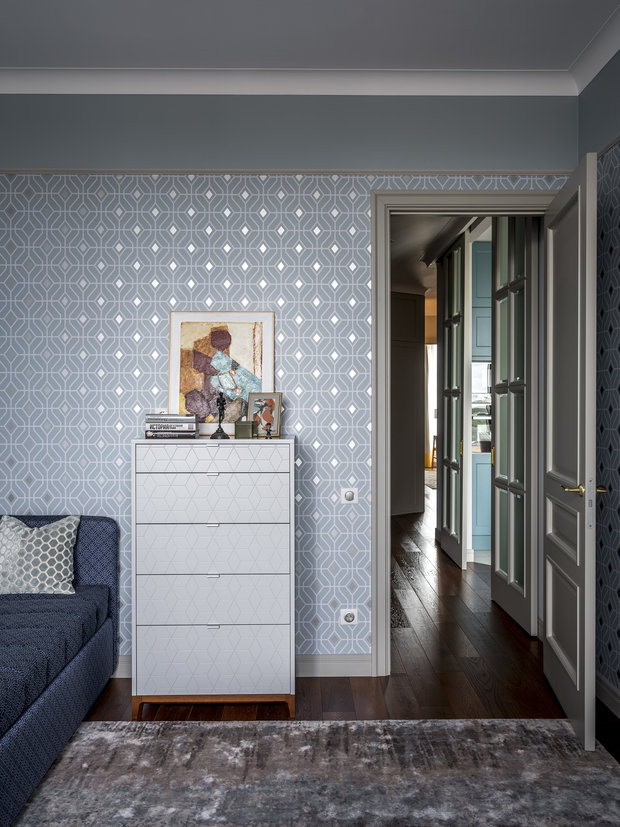 Фото из портфолио Квартира в ЖК Red Side, 113 м2 – фотографии дизайна интерьеров на INMYROOM