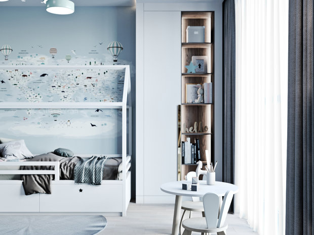 Фото из портфолио ЖК Хорошевский – фотографии дизайна интерьеров на INMYROOM