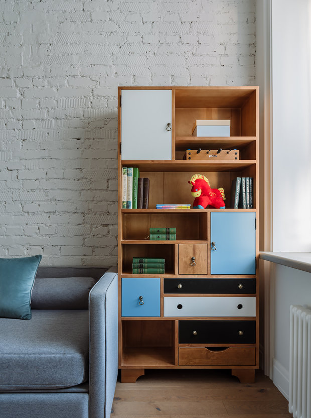 Фотография: Детская в стиле Современный, Квартира, Проект недели, Москва, 4 и больше, Более 90 метров, Анастасия Краснова – фото на INMYROOM