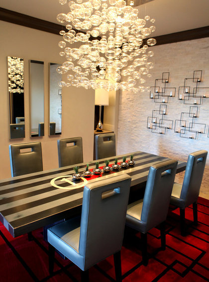 Фотография: Мебель и свет в стиле Эклектика, Декор интерьера, Декор дома, Цвет в интерьере, Обои – фото на INMYROOM