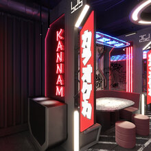 Фото из портфолио Ресторан Kannam Chicken – фотографии дизайна интерьеров на INMYROOM