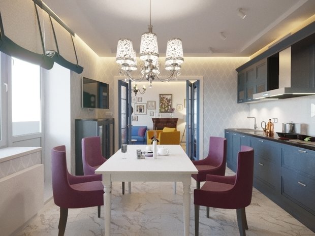 Фото из портфолио Средиземноморская классика у Финского залива – фотографии дизайна интерьеров на INMYROOM