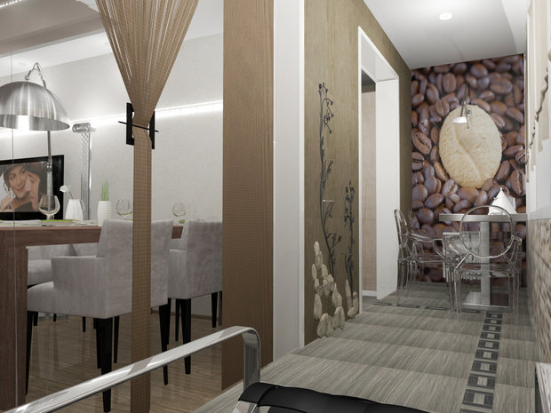 Фото из портфолио 4-х комнатная квартира для 4-х человек – фотографии дизайна интерьеров на INMYROOM