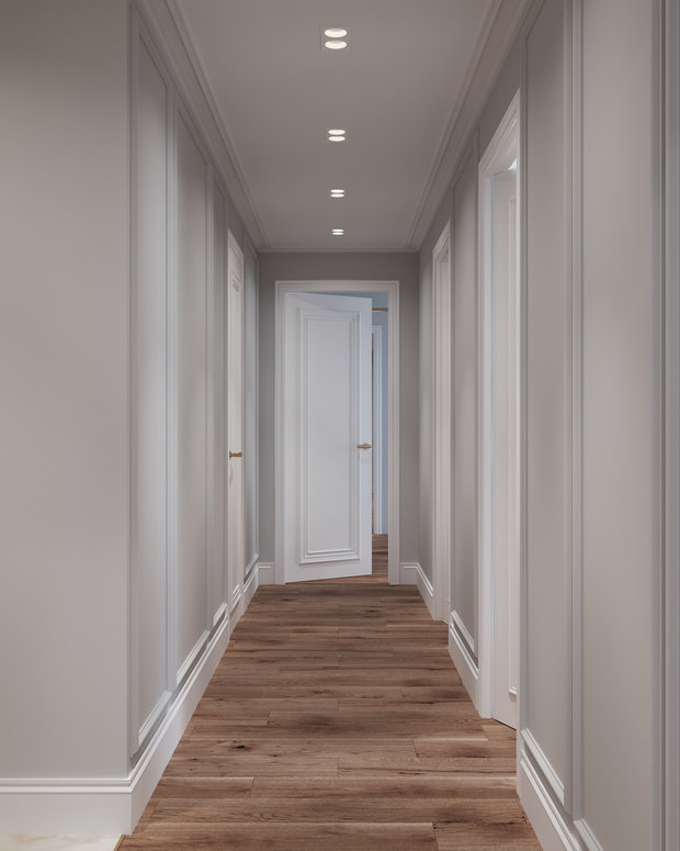 Фотография: Прихожая в стиле Современный, Классический, Квартира, Проект дня, Москва, 4 и больше, Более 90 метров, Deus of House – фото на INMYROOM