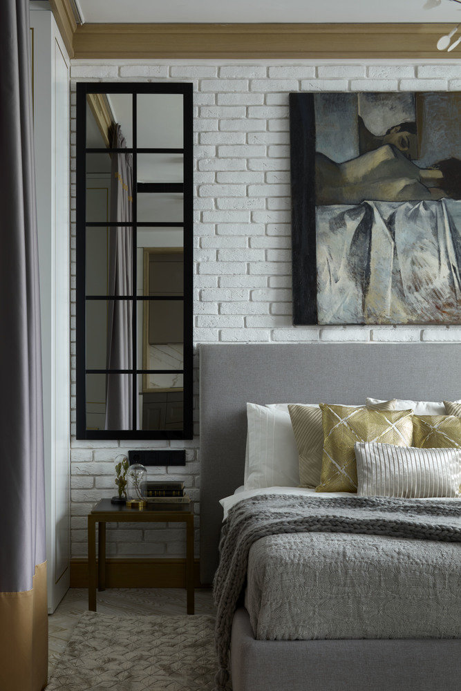 Фотография: Спальня в стиле Современный, Лофт, Квартира, Студия, Проект недели, 40-60 метров, Антонина Синчугова – фото на INMYROOM