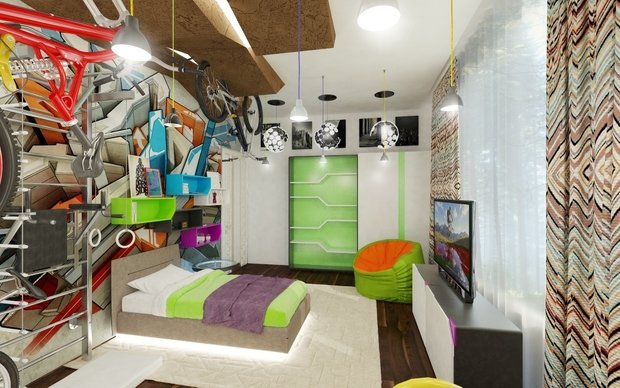 Фото из портфолио Детская комната – фотографии дизайна интерьеров на INMYROOM