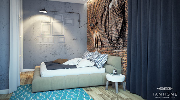 Фото из портфолио Квартира LOFT, 160м – фотографии дизайна интерьеров на INMYROOM