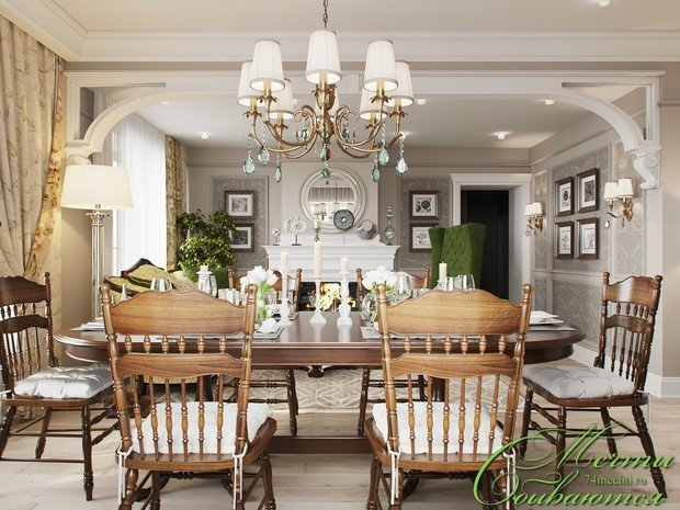 Фото из портфолио Классика непобедима! – фотографии дизайна интерьеров на INMYROOM