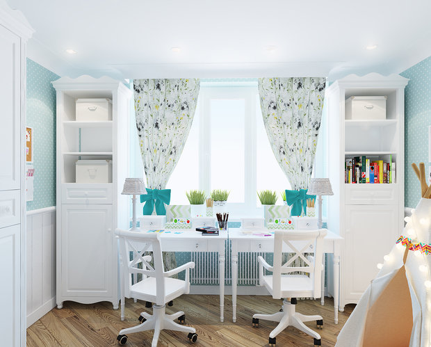 Фото из портфолио Частная квартира 85м2 – фотографии дизайна интерьеров на INMYROOM