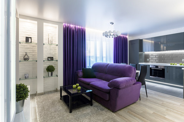 Фото из портфолио Квартира 60кв.м – фотографии дизайна интерьеров на INMYROOM